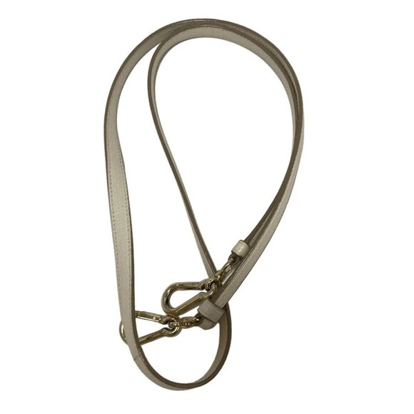 Auth COACH Pebbled Leather Prairie Satchel 34340 Cream Leather - Handbag - Picture 8 of 12